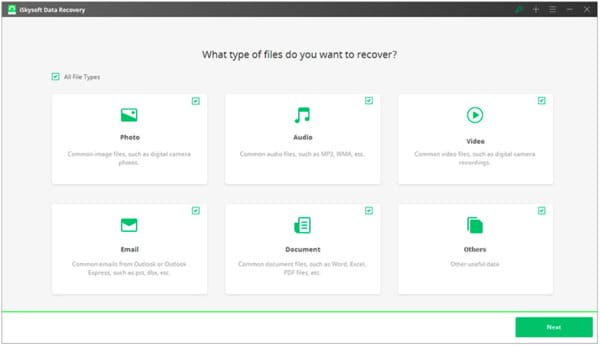 iSkysoft Data Recovery 2024 