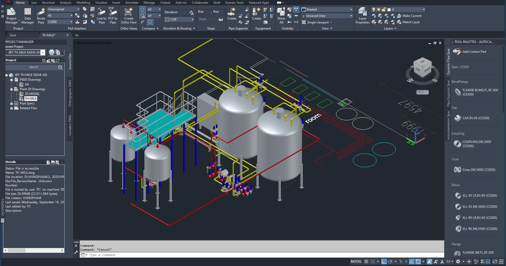 AutoCAD Plant 3D 