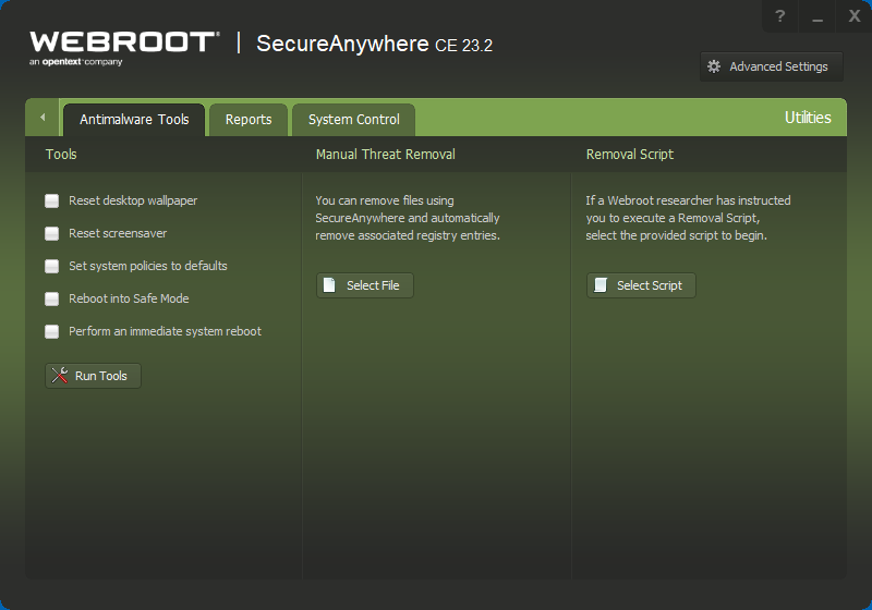 Webroot SecureAnywhere AntiVirus 